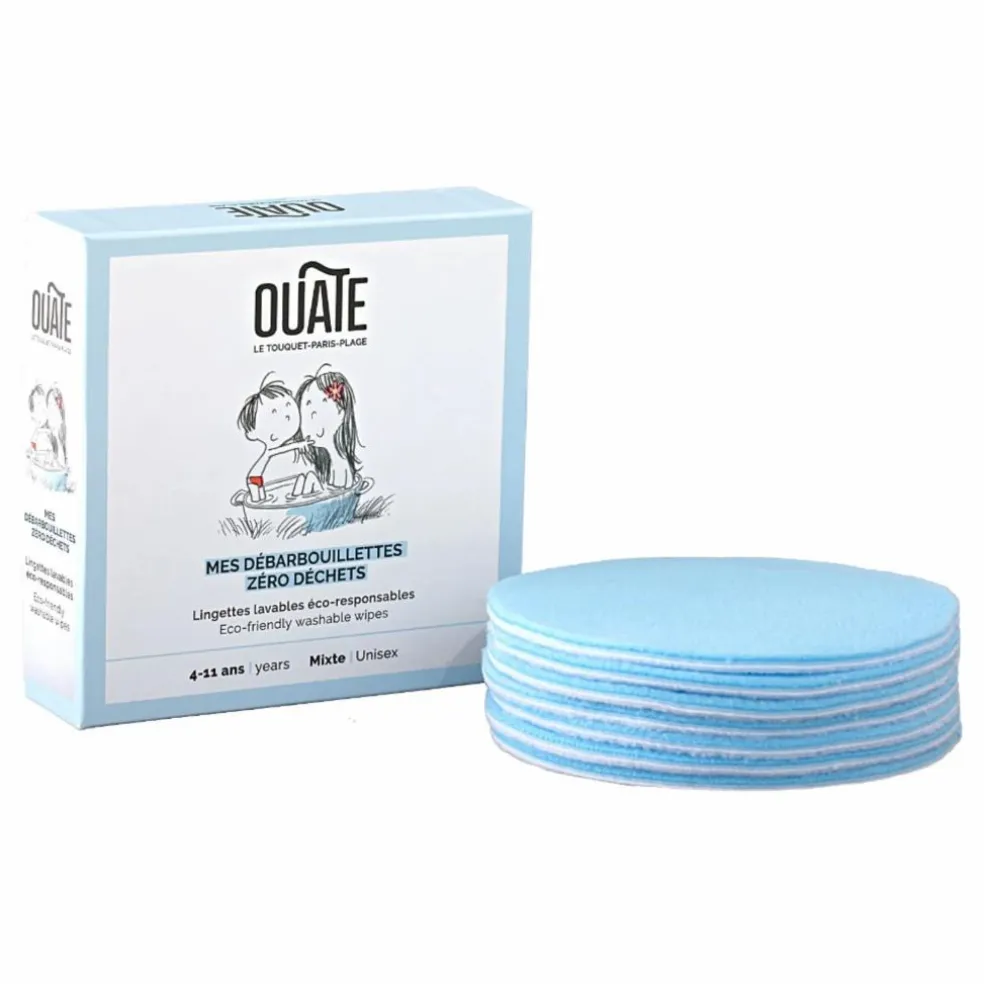 Disques lavables Mes débarbouillettes zéro déchets - 7 disques