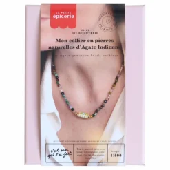 DIY Mon Collier en pierres naturelles d'agate