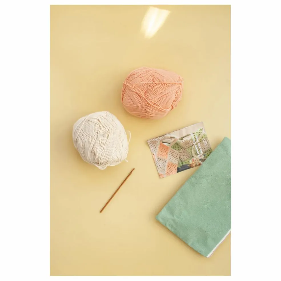 DIY Mon sac granny squares | Rose pêche