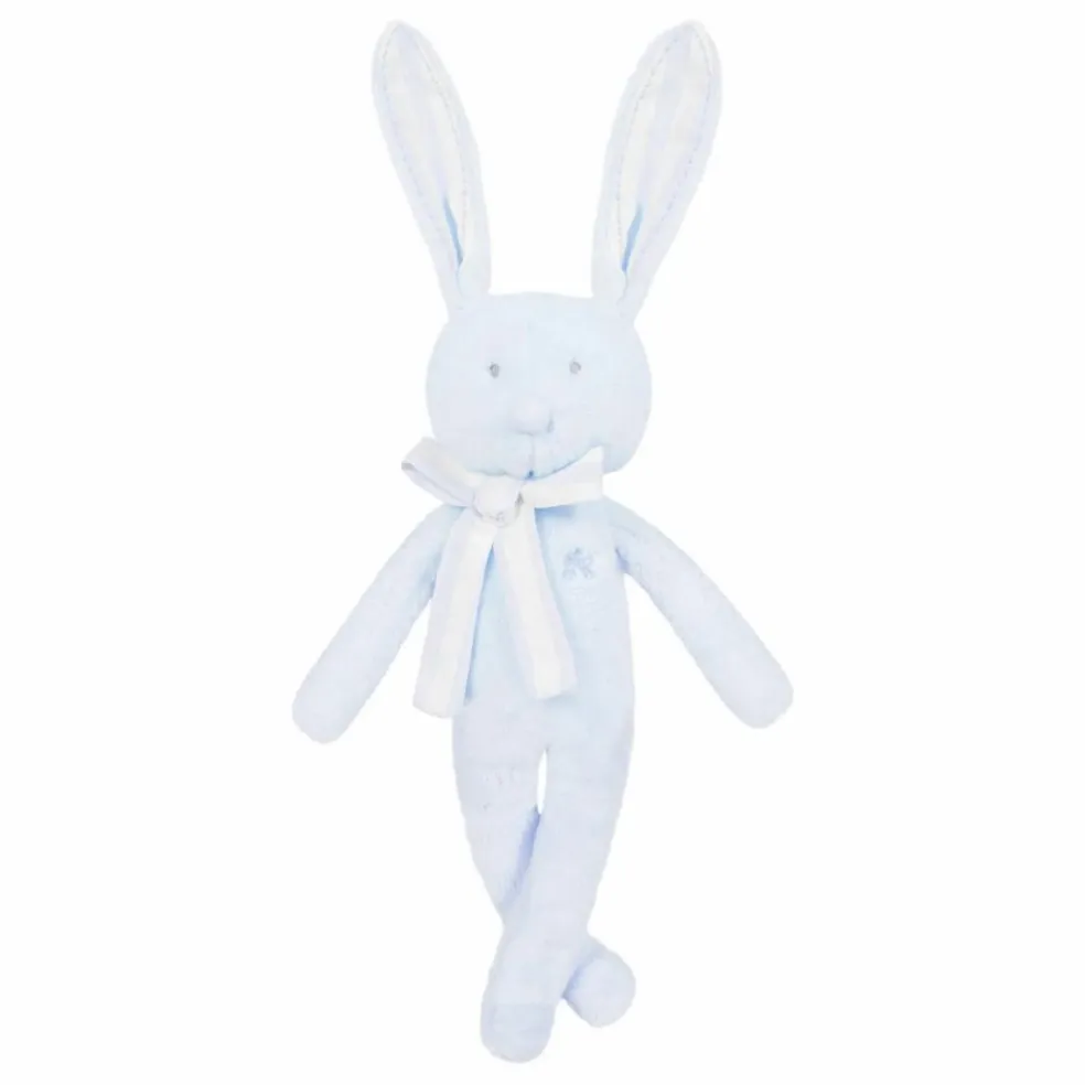 Doudou Augustin le lapin tout doux | Bleu ciel
