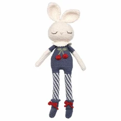 Doudou Britney le Lapin | Bleu marine