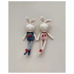 Doudou Britney le Lapin | Bleu marine