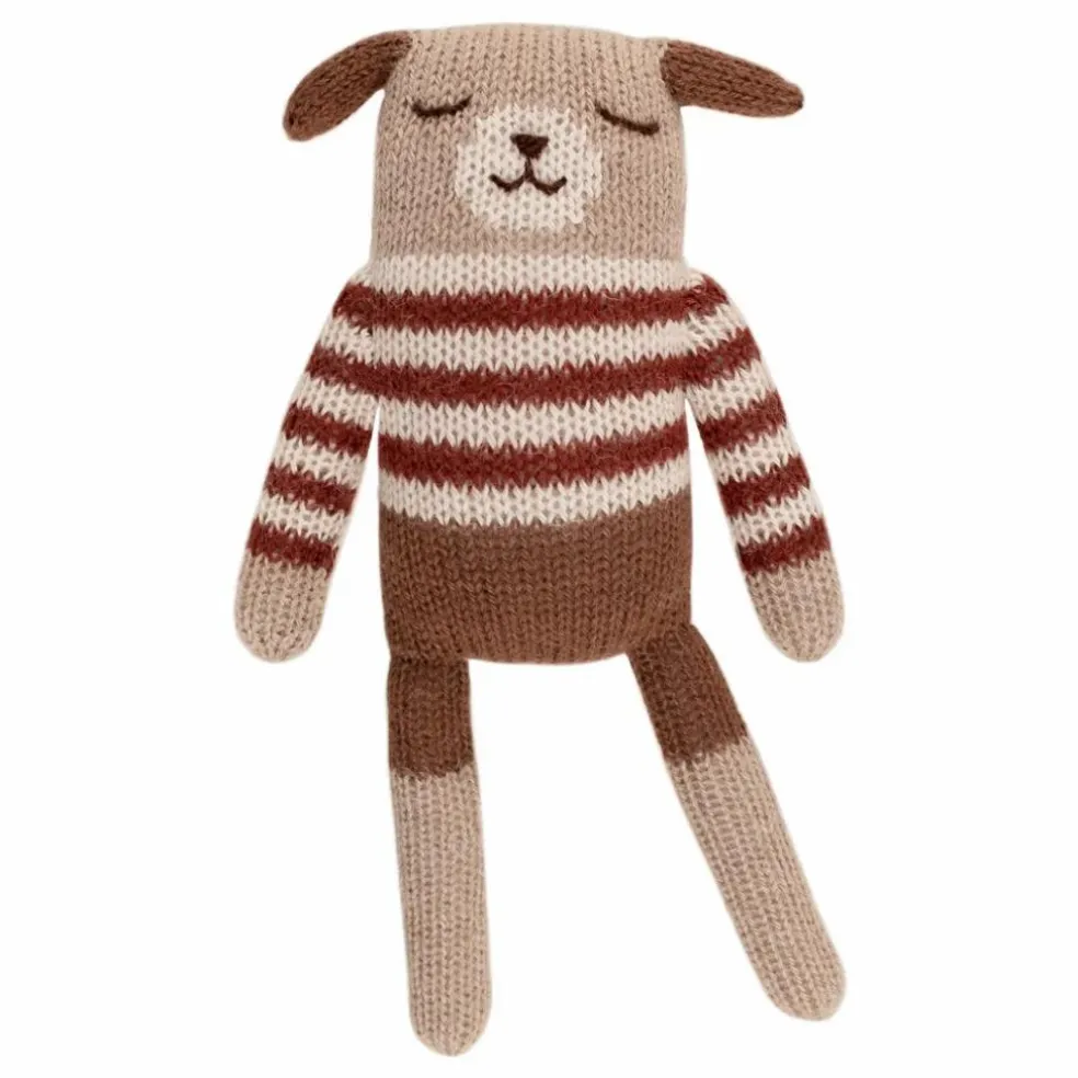 Doudou Chiot sweat rayé
