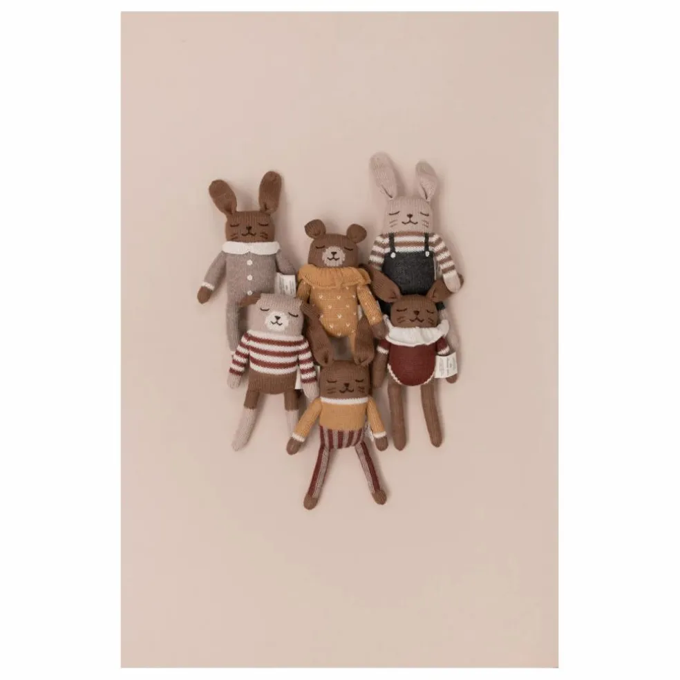 Doudou Chiot sweat rayé