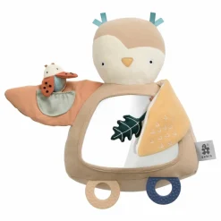 Doudou d'activités Chouette Blinky | Beige