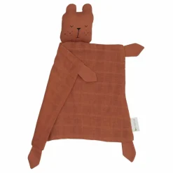 Doudou lange Ours en coton bio | Cinnamon