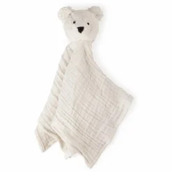 Doudou lange Ourson | Blanc
