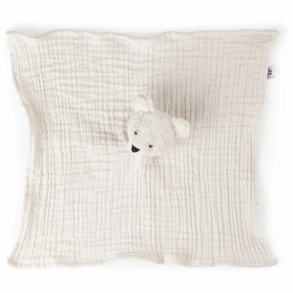 Doudou lange Ourson | Blanc