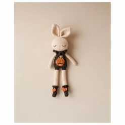 Doudou Lapin Citrouille | Blanc