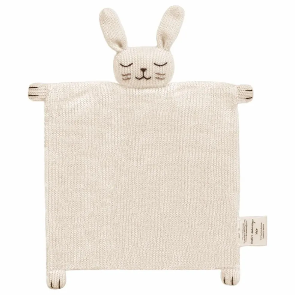 Doudou Lapin en alpaga | Ecru