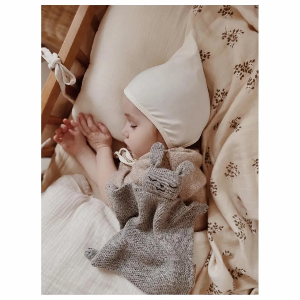 Doudou Lapin en alpaga | Gris