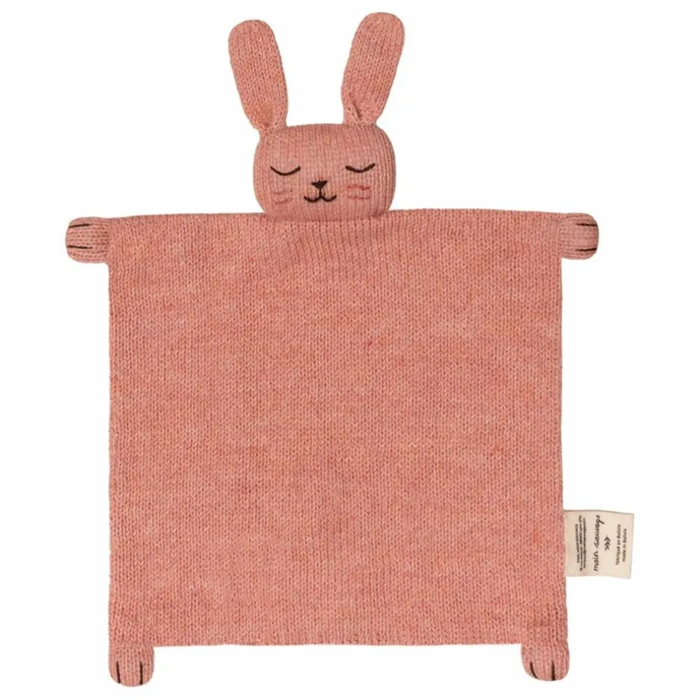 Doudou Lapin en alpaga | Rose