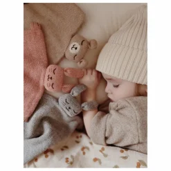 Doudou Lapin en alpaga | Rose