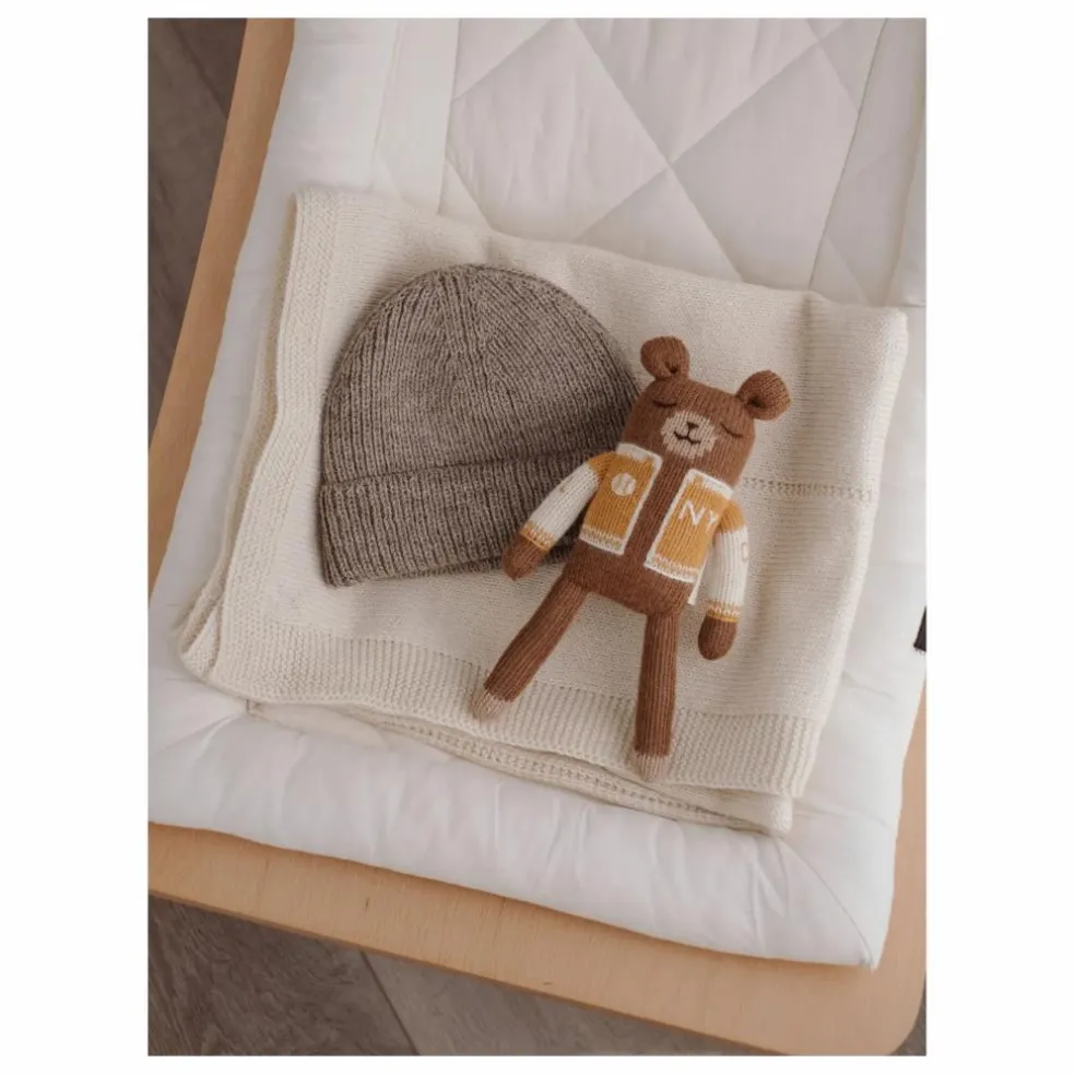 Doudou Ourson Baseball | Ocre