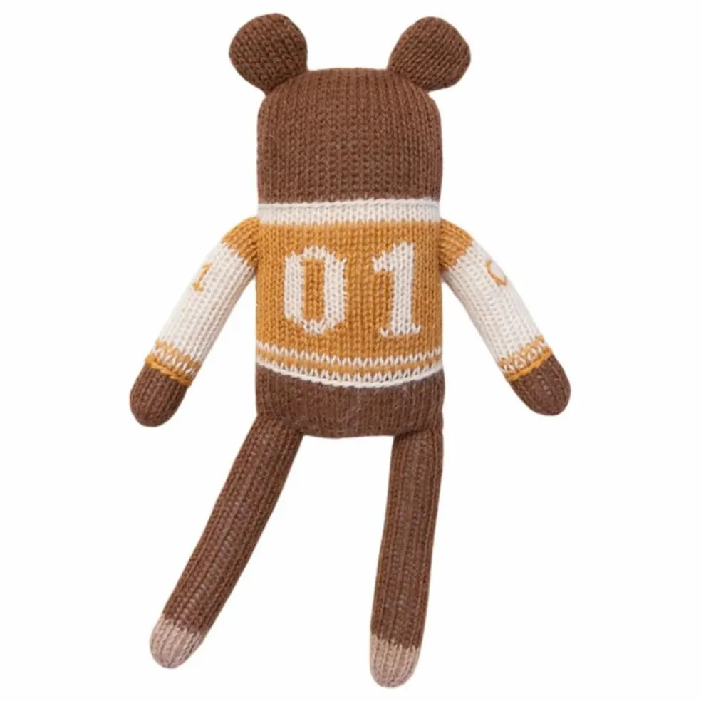 Doudou Ourson Baseball | Ocre
