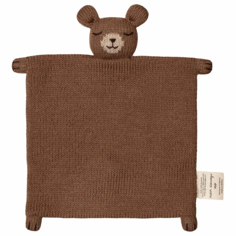 Doudou ourson en alpaga | Noisette
