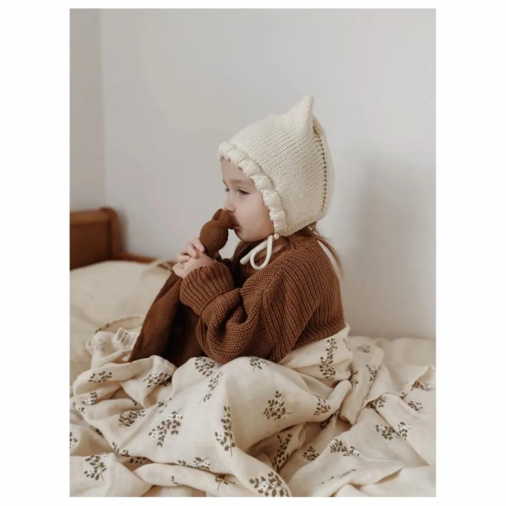 Doudou ourson en alpaga | Noisette
