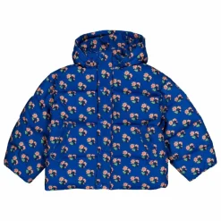 Doudoune Alixa Fleurie | Bleu foncé