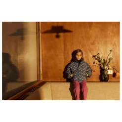Doudoune Alixa Fleurie | Bleu foncé