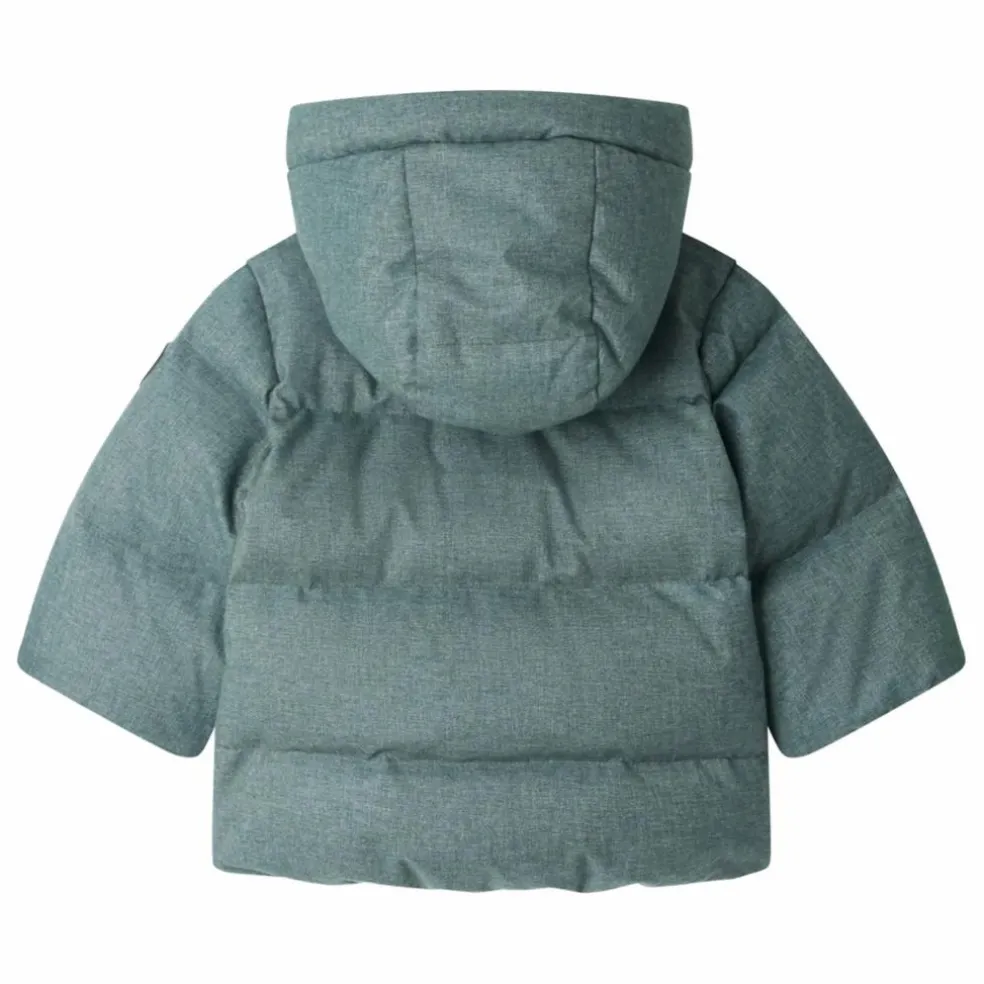 Doudoune Bozen Flanelle Fibres Recyclées | Vert