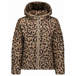 Doudoune Carla Léopard | Beige