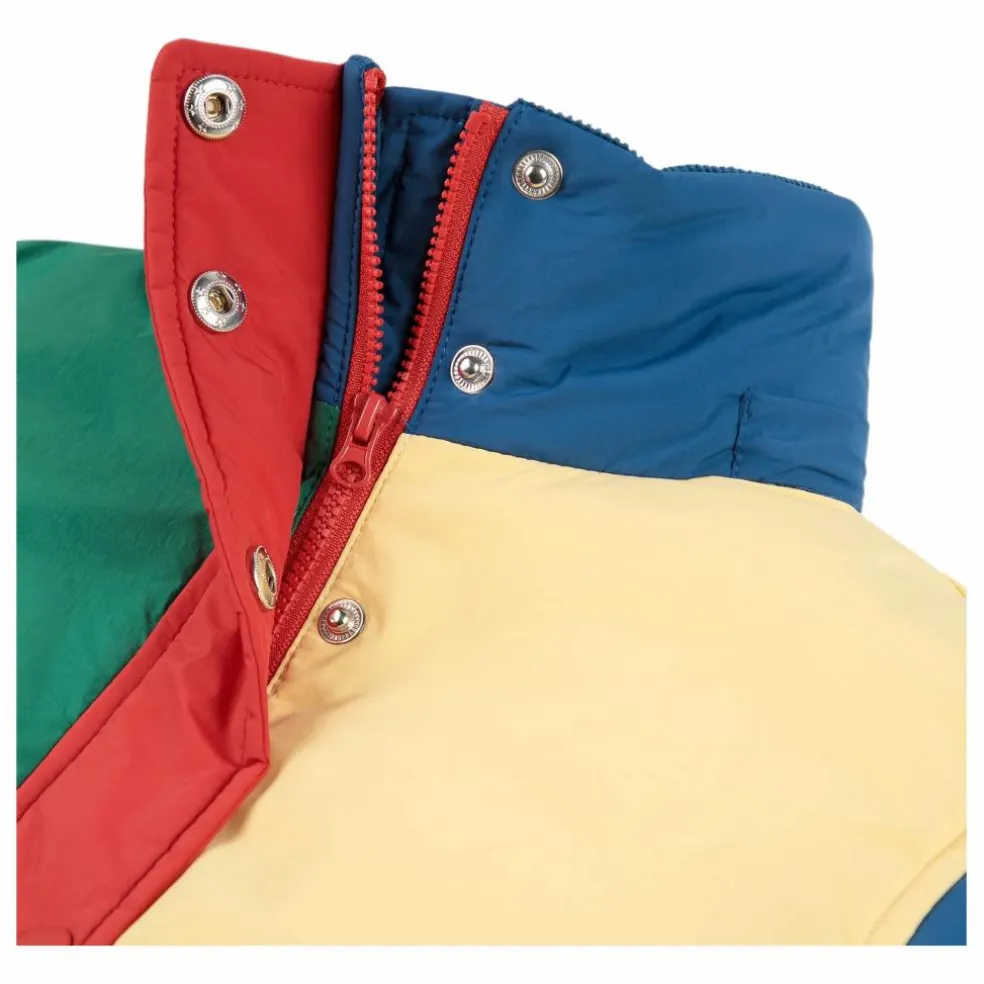 Doudoune Colorblock Fibres Recyclées | Bleu