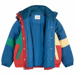 Doudoune Colorblock Fibres Recyclées | Bleu