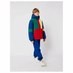 Doudoune Colorblock Fibres Recyclées | Bleu