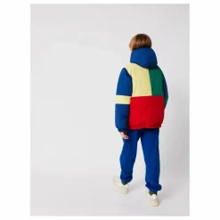 Doudoune Colorblock Fibres Recyclées | Bleu