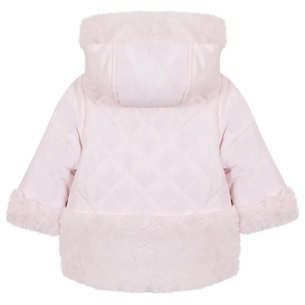 Doudoune Fourrée | Rose pâle