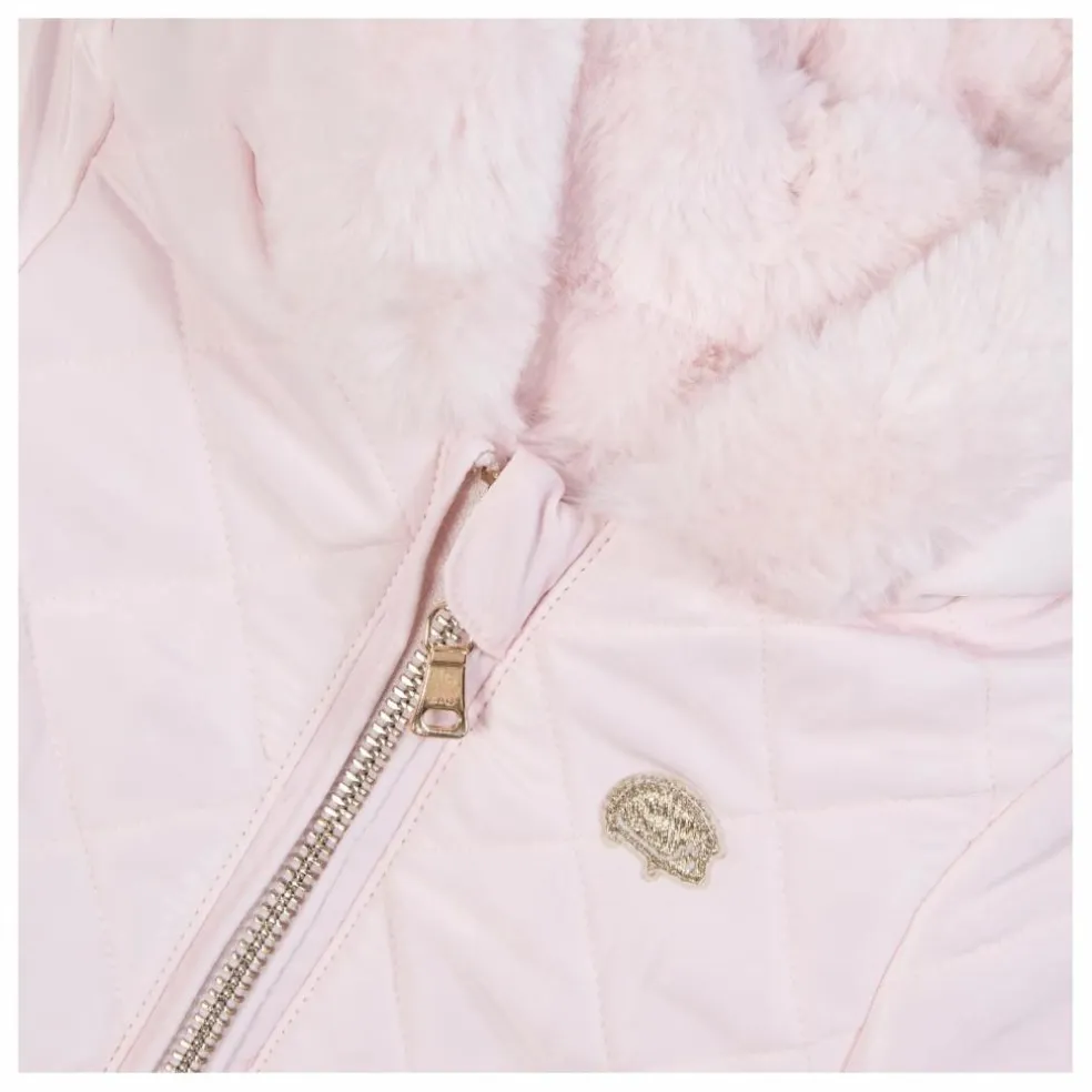 Doudoune Fourrée | Rose pâle
