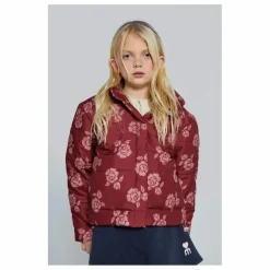 Doudoune Gaia Fleurie | Rouge