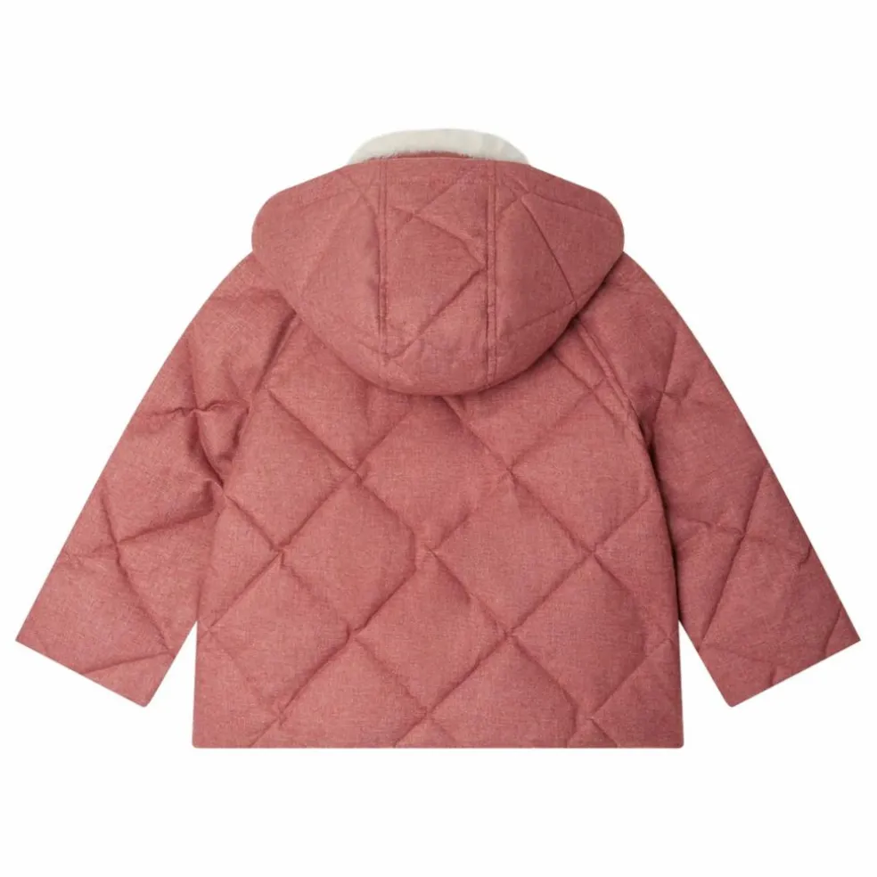 Doudoune Janice Flanelle | Rose