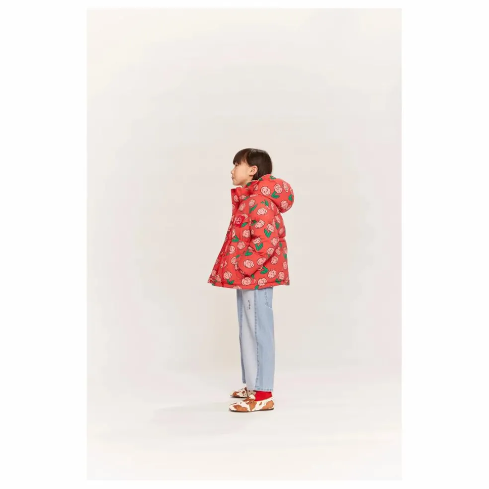 Doudoune Kukka Down Fleurie | Rouge