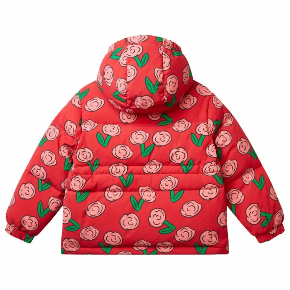 Doudoune Kukka Down Fleurie | Rouge