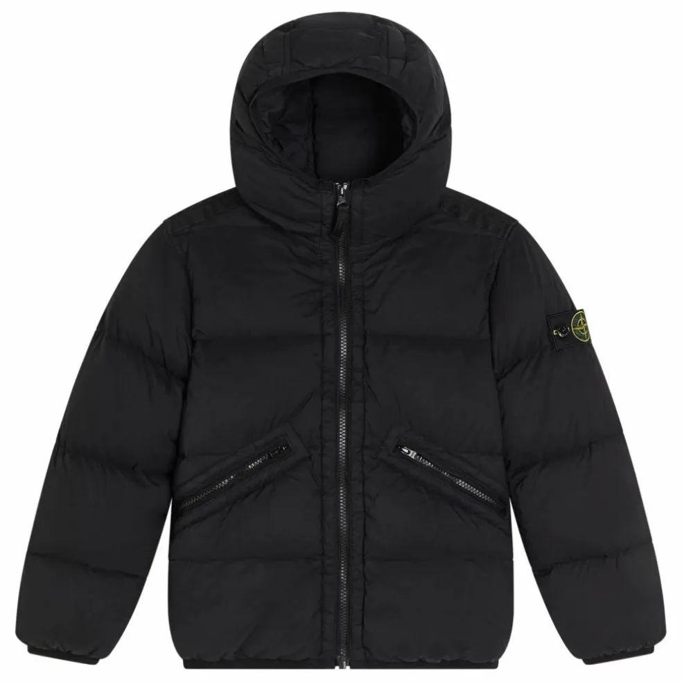 Doudoune Logo | Noir