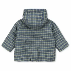 Doudoune Nuka Carreaux Fibres Recyclées | Bleu