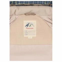 Doudoune Nuka Carreaux Fibres Recyclées | Bleu