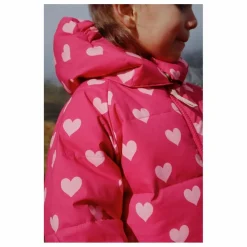 Doudoune Nuka Cœurs Fibres Recyclées | Rose fuschia