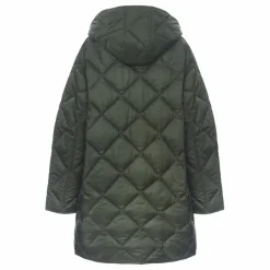 Doudoune Quilted Capuche | Vert
