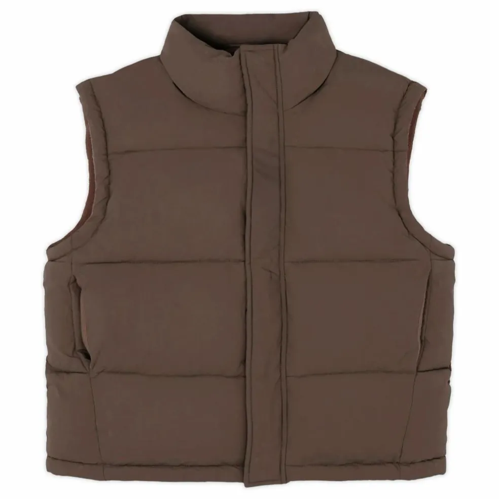 Doudoune Sans Manches Ifabay-B | Marron