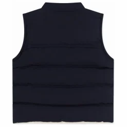 Doudoune Sans Manches Logo | Bleu marine