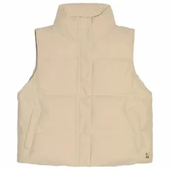 Doudoune Sans Manches Temper Fibres Recyclées | Beige
