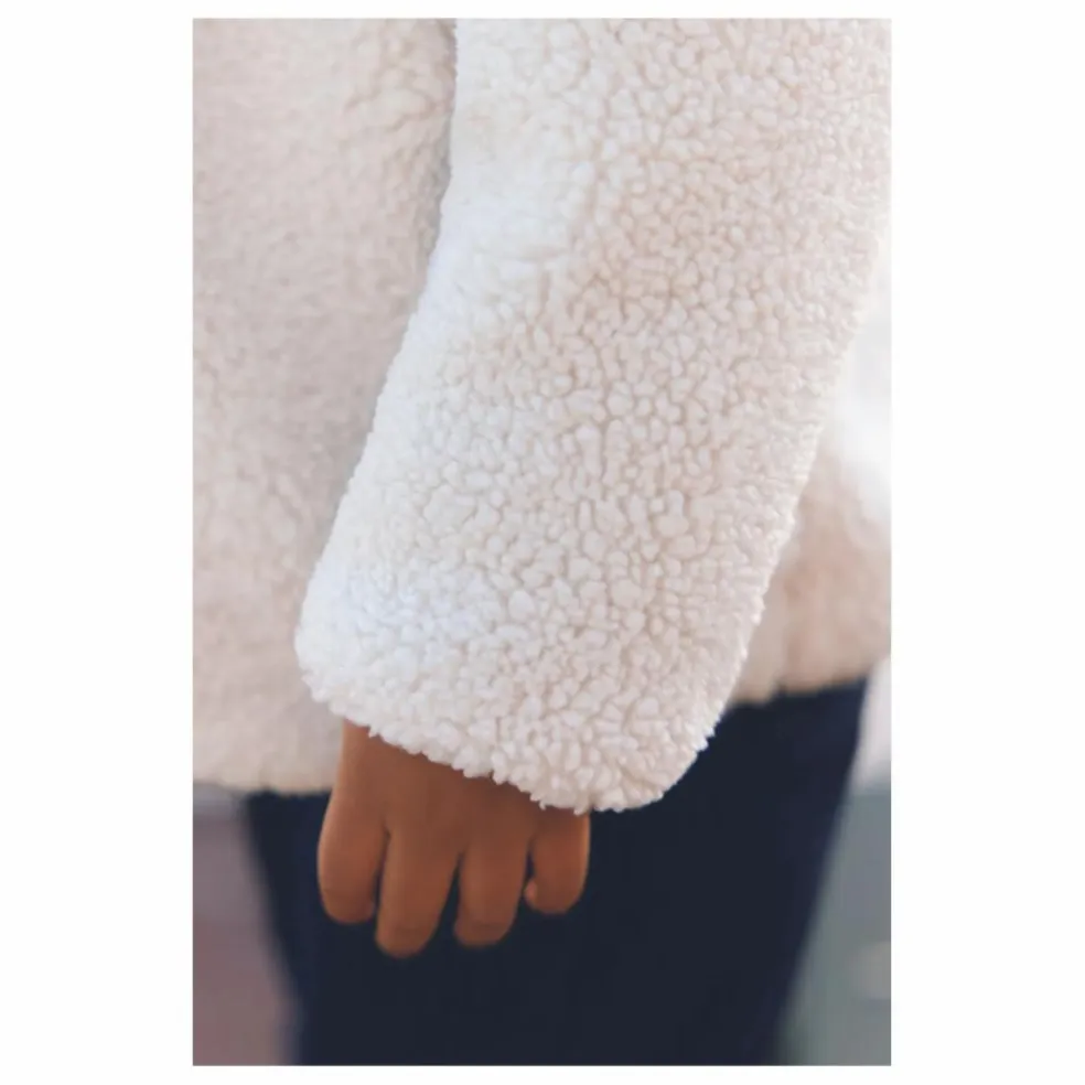 Doudoune Sherpa Réversible | Taupe