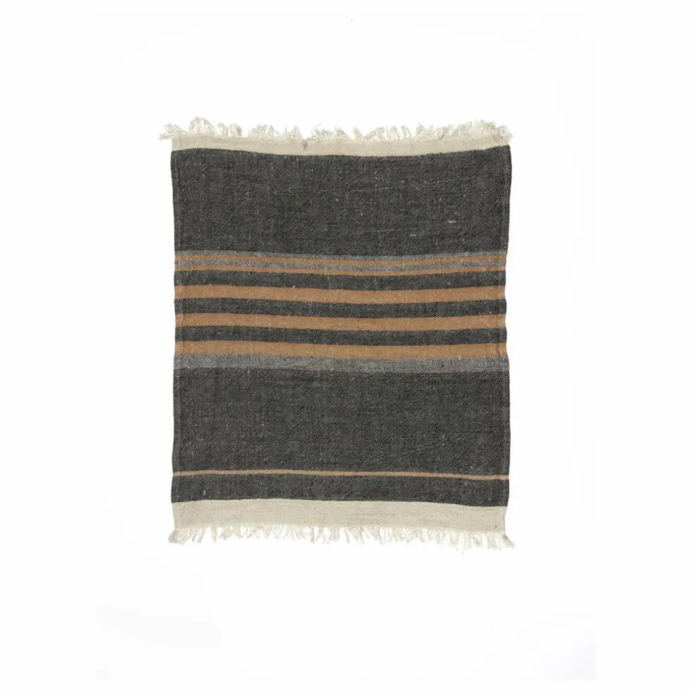 Drap de plage Belgian | Noir