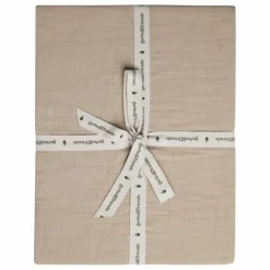 Drap-housse en mousseline de coton | Ecru
