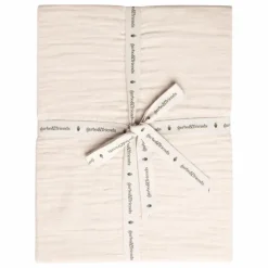 Drap-housse en mousseline de coton | Nude