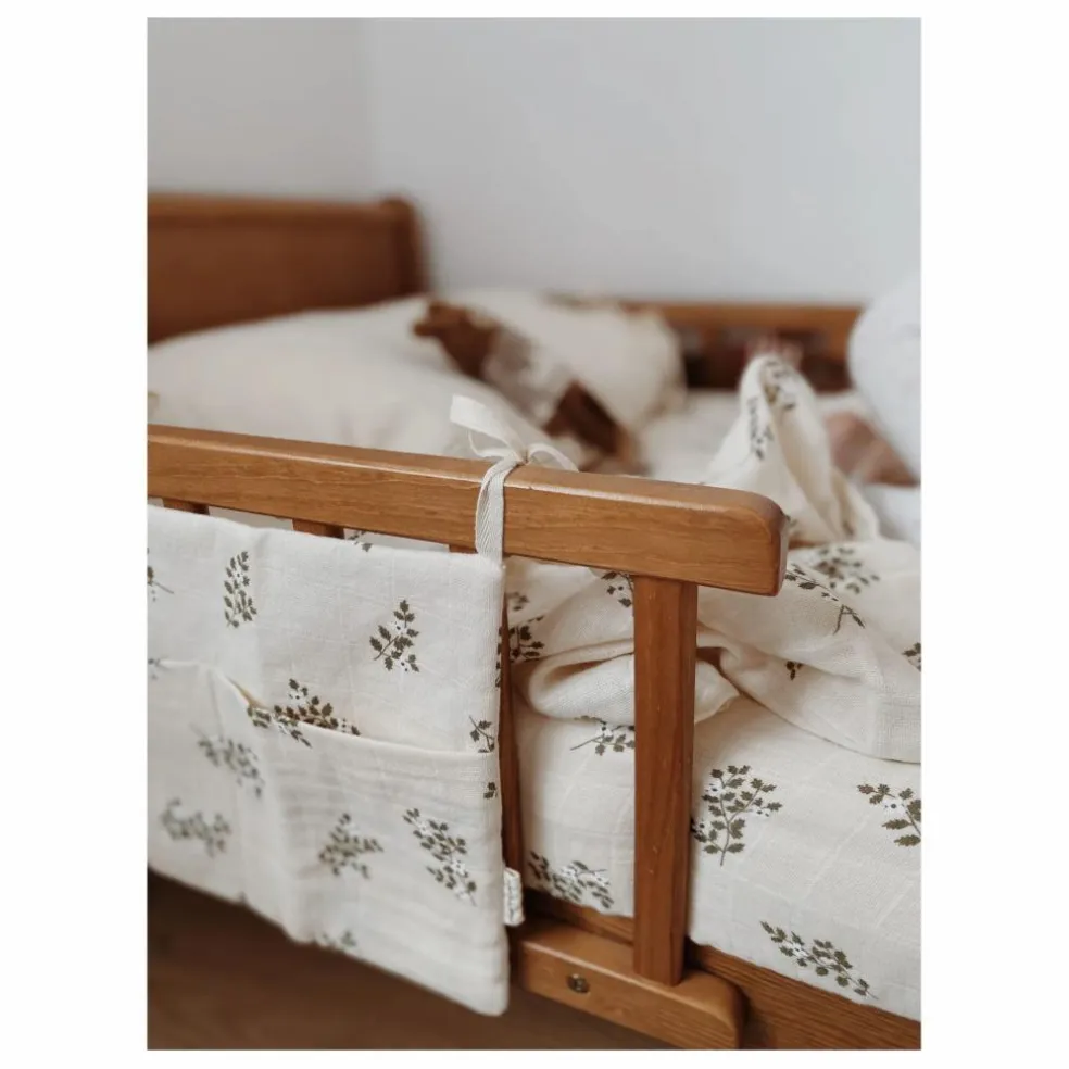 Drap-housse Holly Flowers | Sable