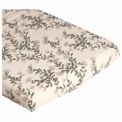 Drap-housse Honeysuckle en mousseline de coton | Ecru