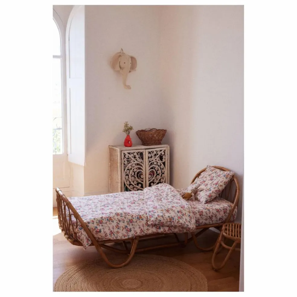 Drap-housse Nicole en coton bio | Crème